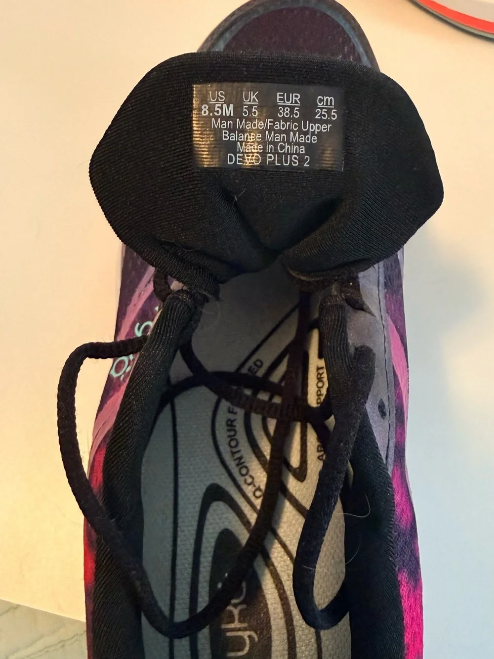 Bala Women's Athletic Sneakers - Pink and Black